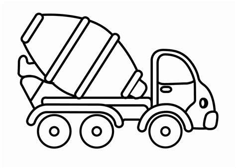 easy truck coloring pages  kids automotive news