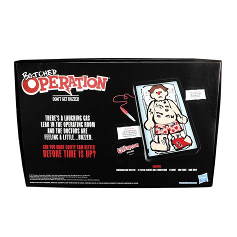 botched operation parody edition hasbro parody board games 2018