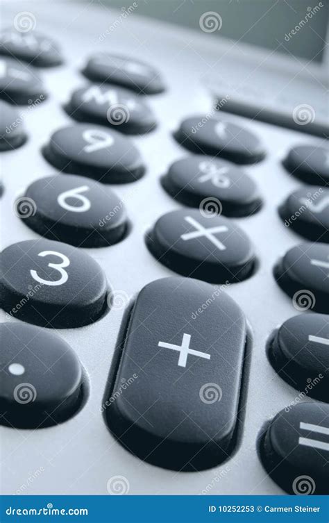 calculator stock image image  number formula silver