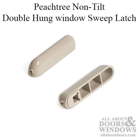 lock latch handle peachtree double hung driftwood