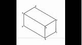 Isometric Drawing Prism Rectangular Drawings Paintingvalley Piping sketch template