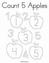 Coloring Apples Count Twistynoodle Favorites Login Add sketch template