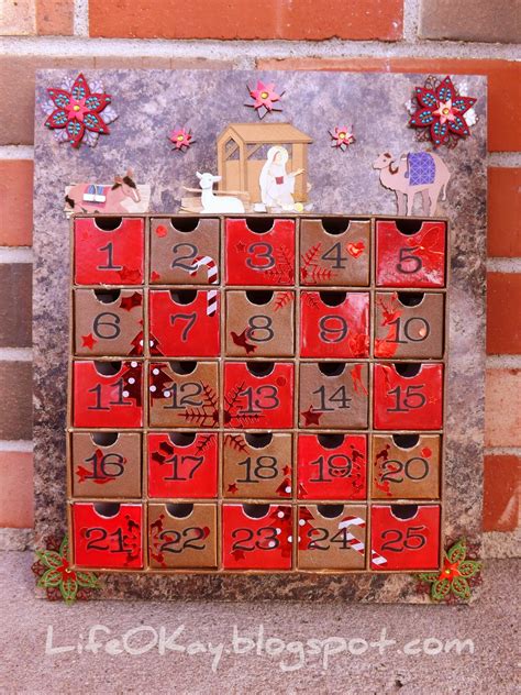 life  homemade advent calendar