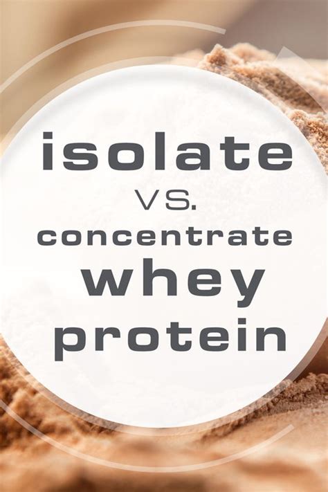 whey protein isolate  concentrate