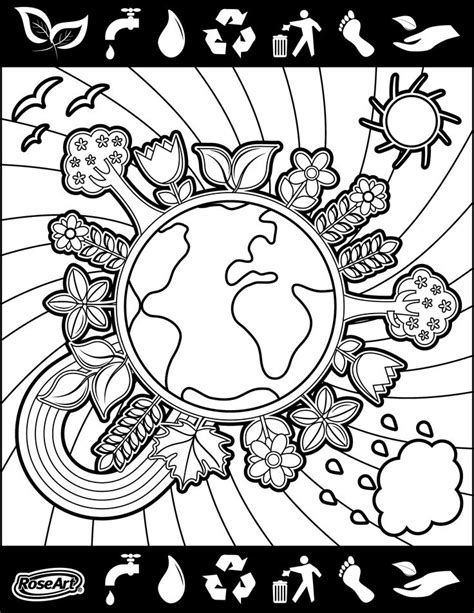 environmental coloring pages coloring home
