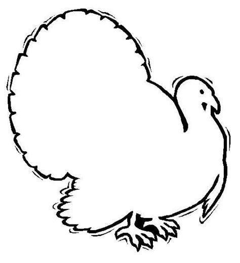 funny turkey coloring pages