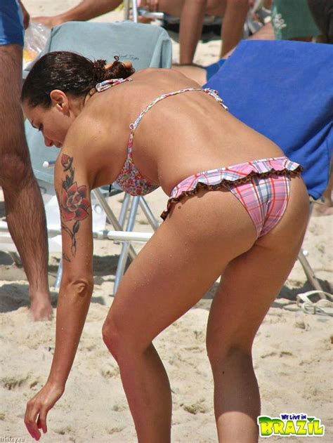 brazilian beach bikini cumception