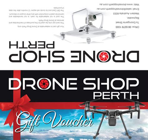 drone gift card drone shop perth