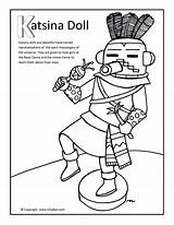 Coloring Pages Navajo Kachina Doll Tombstone Hopi Designs Template Printable Print Getcolorings Color Flag Getdrawings Library Clipart Arizona sketch template