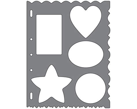 template  shapes preschool printable shapes