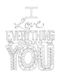printable coloring quotes love quotesgram