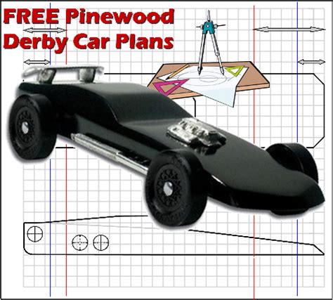 pinewood derby car plans designs  templates httpwww