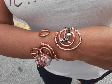 gorgeous handmade copper bracelets etsy