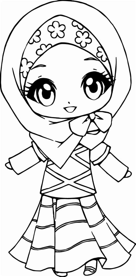islamic coloring activities unique coloring page coloring muslim girl