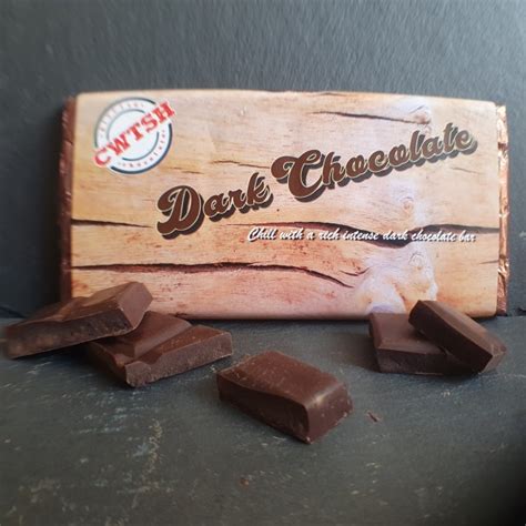 dark chocolate bar cwtsh chocolate