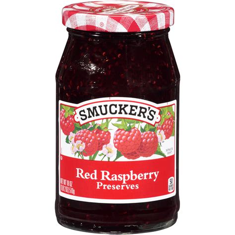 smuckers red raspberry preserves shop jelly jam