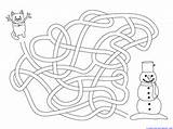 Mazes sketch template