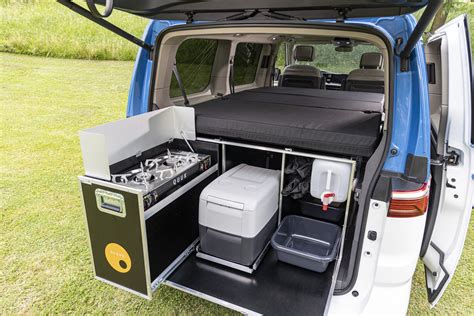 ququq camping box vw  multivan zum minicamper matschpiste