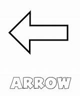 Arrow Coloring Shapes Pages Print Netart Aarow Search Again Bar Case Looking Don Use Find 28kb 724px sketch template