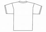 Shirt Back Coloring Edupics Pages sketch template