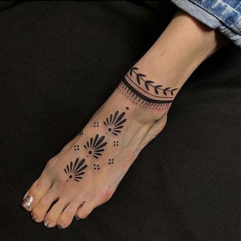 meaningful foot tattoos foottattoos hand poked tattoo