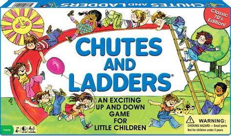 classic chutes  ladders board game  mopps toy shop