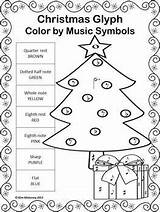 Music Christmas Worksheets Coloring Activities Visit Symbol Color Glyphs Their Symbols sketch template