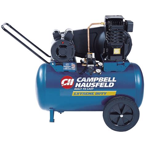 campbell hausfeld single stage electric air compressor  hp  gallon