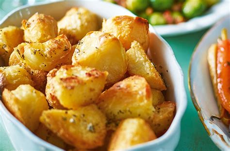 herby roast potatoes recipe christmas side dishes