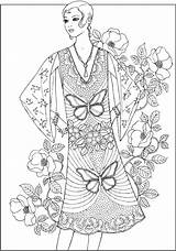 Dover Haven Doverpublications Fashions sketch template
