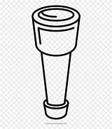 Spyglass Coloring Clipart Sketch Pinclipart sketch template