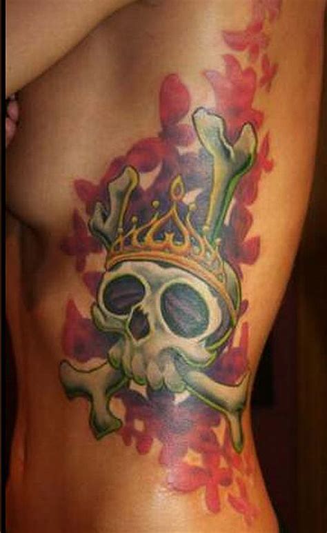 Skull Tattoo For Girls Scary Yet Attractive Body Art Diary
