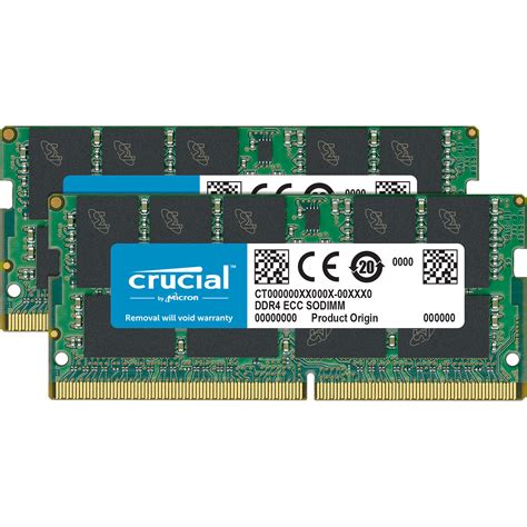 Crucial 32gb Ddr4 2666 Mhz 260 Pin So Dimm Memory