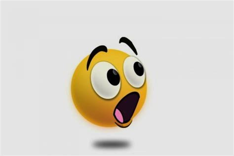 surprised smileys clipart