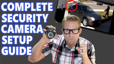 home security camera system surveillance setup    diy ip installation placement hd