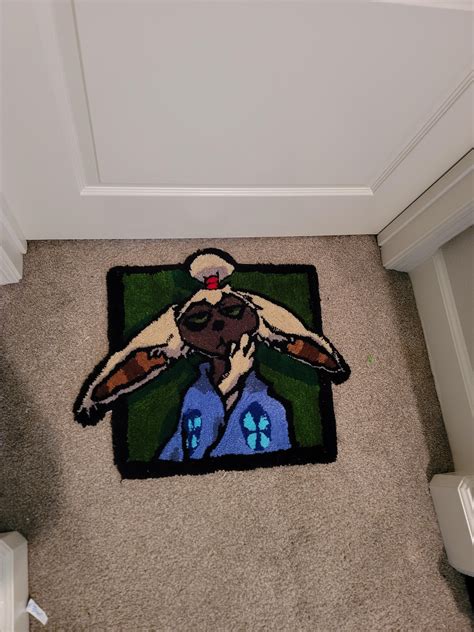 momo samurai rug rthelastairbender