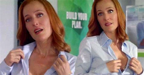 The X Files Gillian Anderson Shares Fetish Picture As