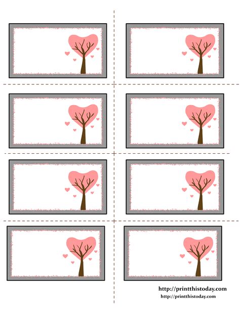 etiquettes imprimables valentine labels  love birds  tree