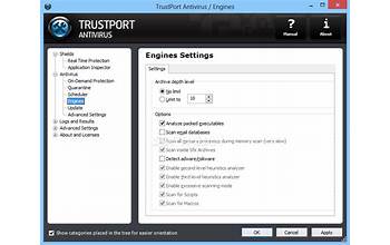 TrustPort Antivirus for Small Business Server screenshot #1