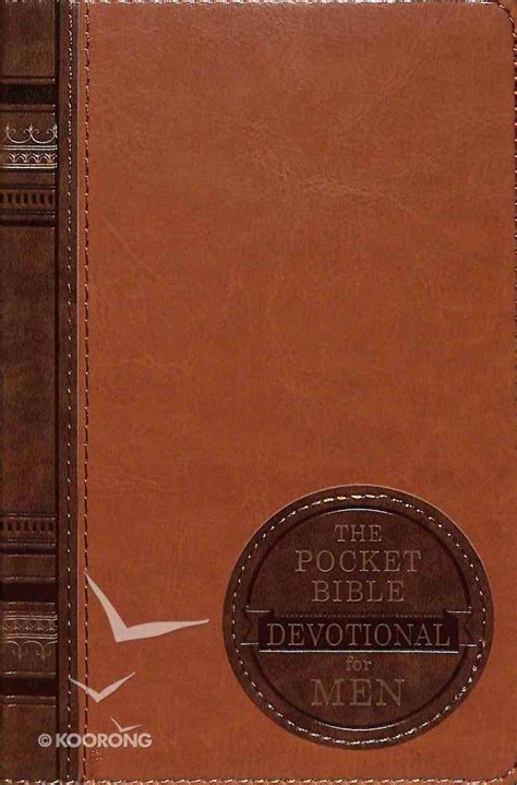 Pocket Bible Devotional For Men 365 Daily Devotions Series Koorong