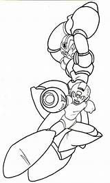 Coloring Mega Man Pages sketch template