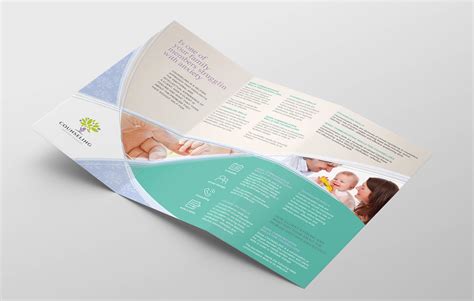 counselling service tri fold brochure template in psd ai and vector