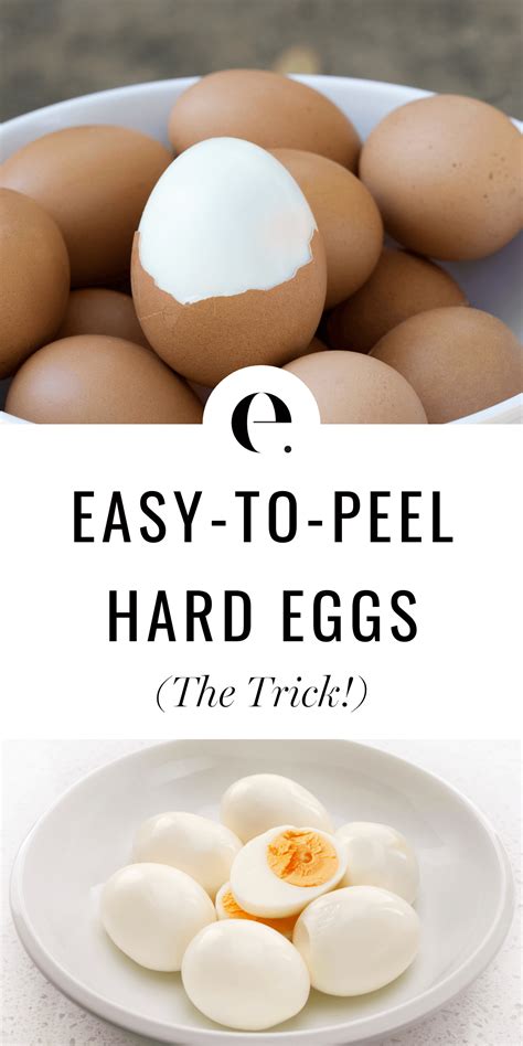 easy  peel hard boiled eggs  trick elizabeth rider