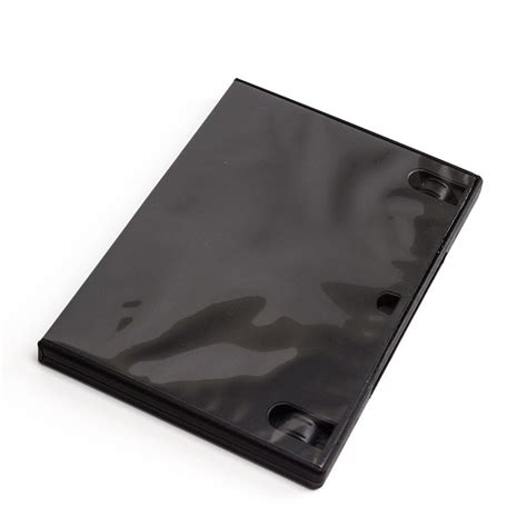 black single disc dvd case mm prem  custom luxury packaging experts