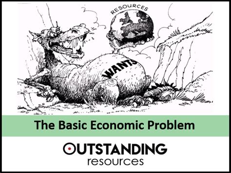 basic economic problem  opportunity cost teaching resources