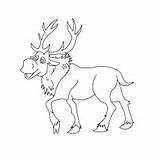 Reindeer Sven Coloring Pages Caribou Printable Color Yukon Alaska Barren Ground Top Deer sketch template