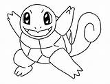 Squirtle Lineart sketch template