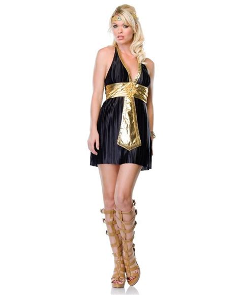 Sexy Queen Egyptian Nile Goddess Dress Outfit Women S