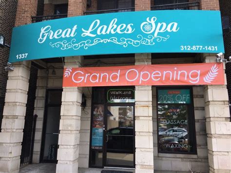 great lakes spa    reviews massage   ashland ave