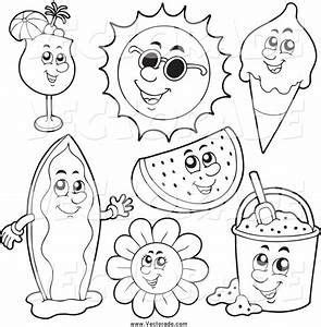 summer clipart  aol image search results summer coloring pages